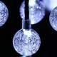 21' Globe Solar LED Lights, $5 with code 56QR4Q9O
